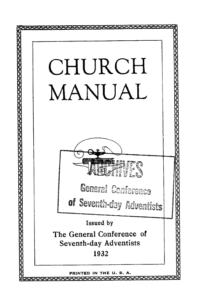 manual da igreja adventista
