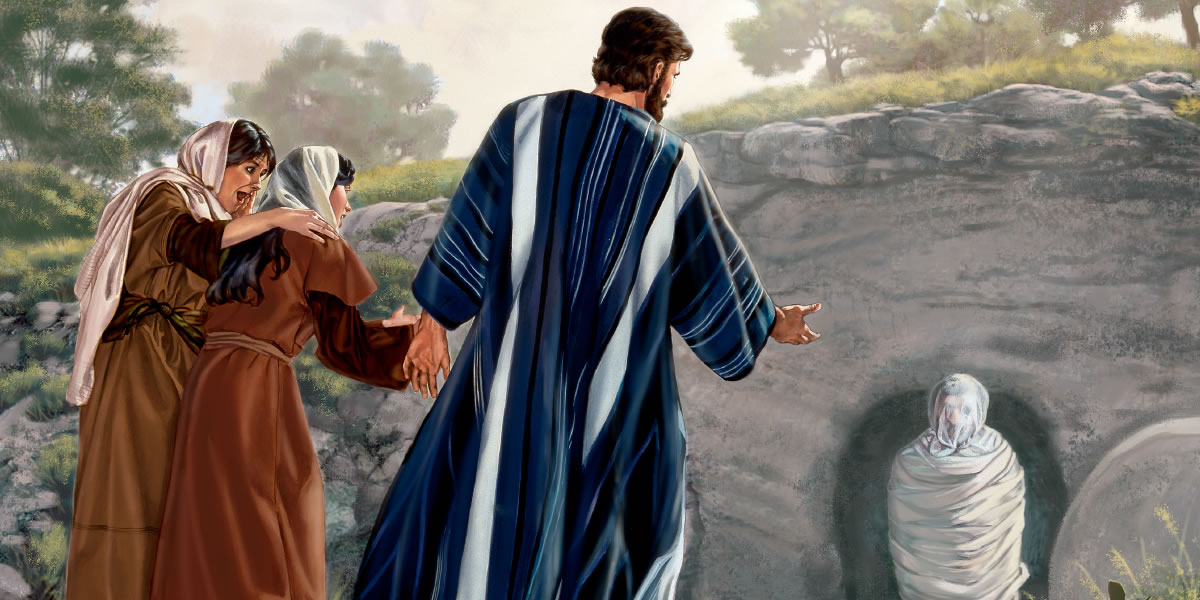 Jesus ressuscita Lázaro