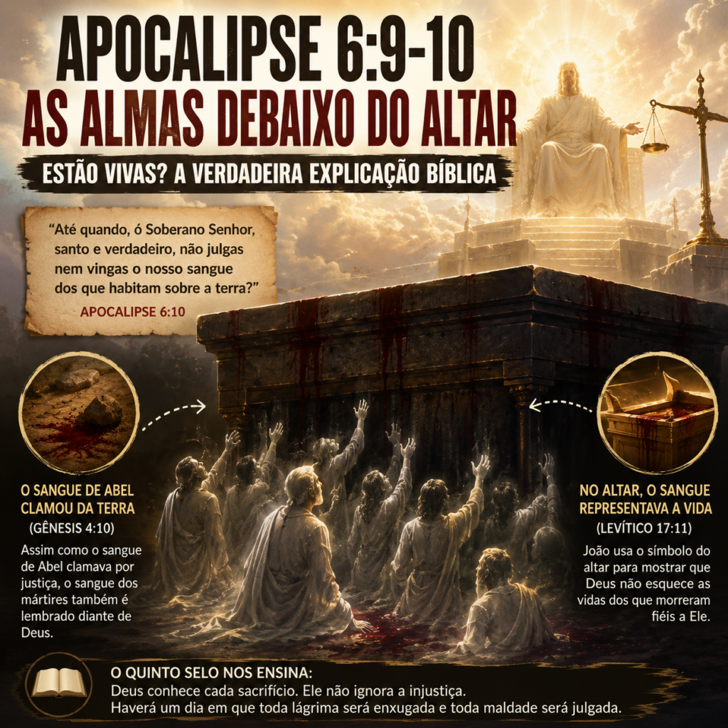 almas debaixo do altar